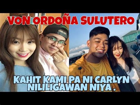 EX BOYFRIEND NI CARLYN MAY PATAMA KAY VON .